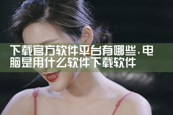 下载官方软件平台有哪些