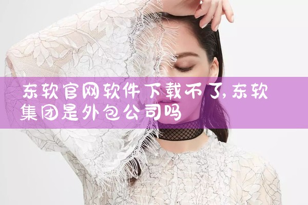 东软官网软件下载不了