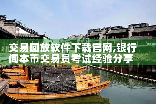 交易回放软件下载官网