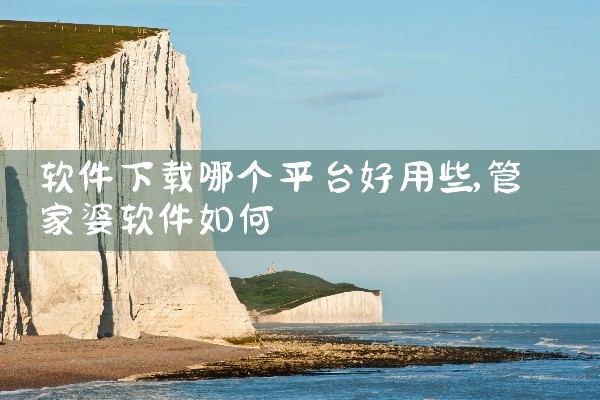 软件下载哪个平台好用些